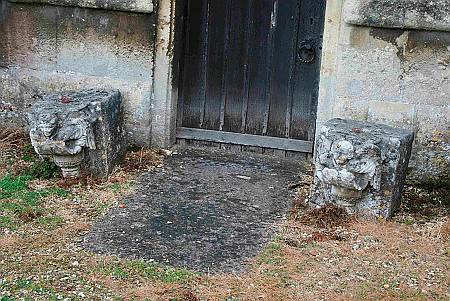 Melksham - Doorway Carvings